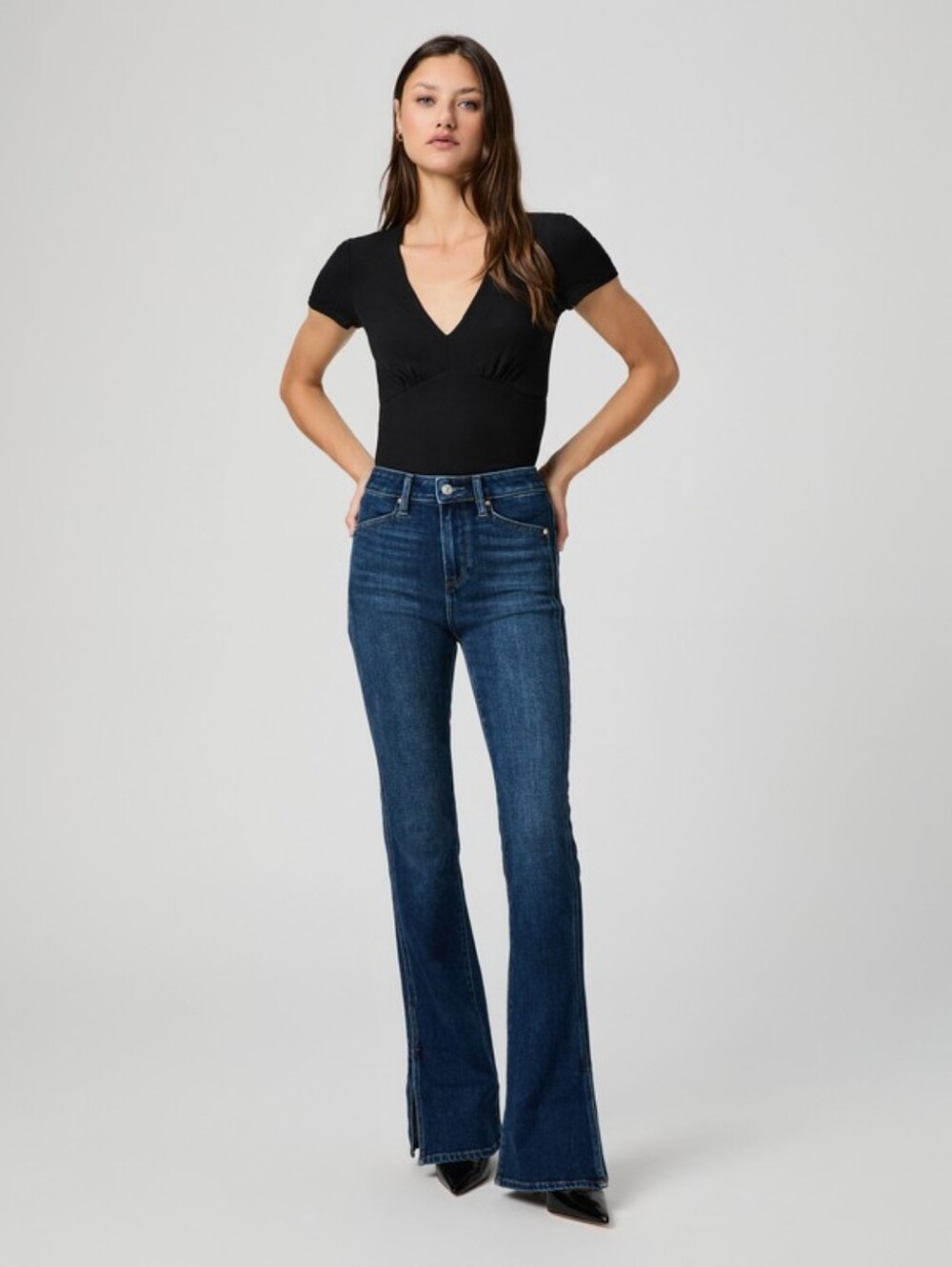 Paige High Rise Laurel Canyon Bootcut Jeans